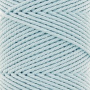 2mm Cotton macramé cord spool - Celeste x100m