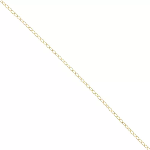 2.1mm cable chain - Gold filled x50cm