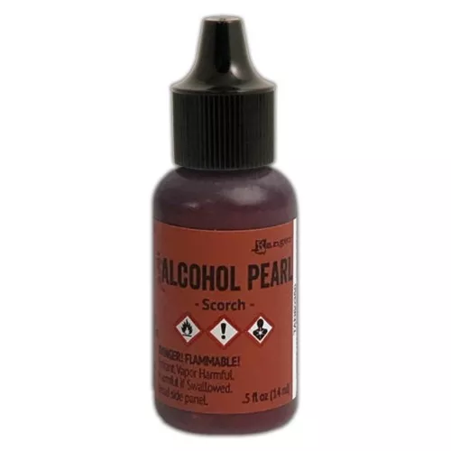 Transparent alcohol ink - Alcohol Pearl Tim Holtz - Scorch x14ml