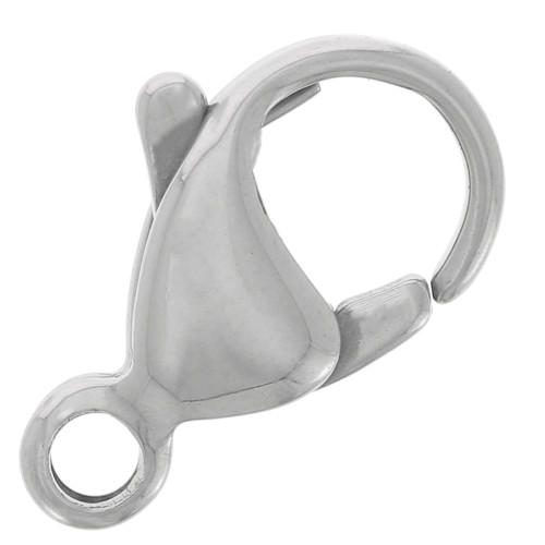 13mm 304L stainless steel lobster clasps x10