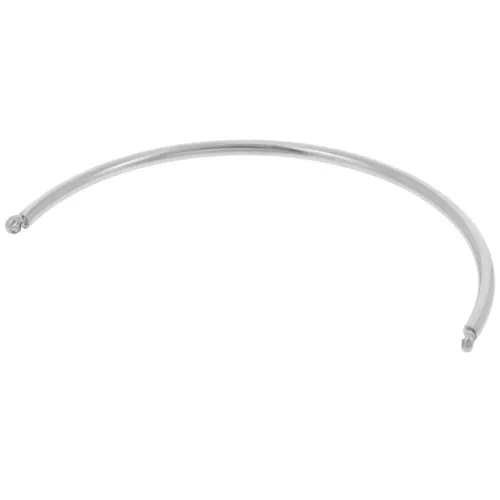 58.5x2mm 304L stainless steel Half-jonc spacer for bracelet x1