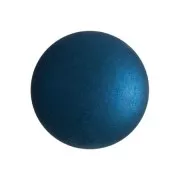 18mm Round glass cabochon by Puca® - Chatoyant Teal Blue x1