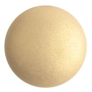 25mm Round glass cabochon by Puca® - Chatoyant Light Gold x1