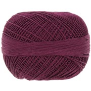 Cotton yarn Lizbeth size 20 - Burgundy n°672 x192m