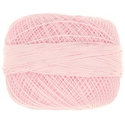 Cotton yarn Lizbeth size 20 - Baby Pink n°619 x192m|raw }}