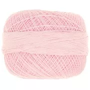 Cotton yarn Lizbeth size 20 - Baby Pink n°619 x192m