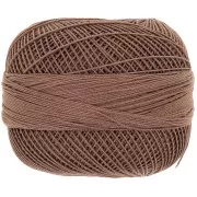 Cotton yarn Lizbeth size 20 - Fudge Medium n°698 x192m