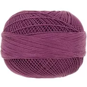 Cotton yarn Lizbeth size 20 - Dark Country Grape n°682 x192m