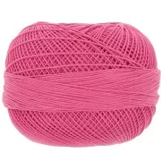 Cotton yarn Lizbeth size 20 - Azalea Medium n°620 x192m