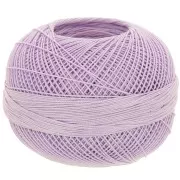 Cotton yarn Lizbeth size 20 - Light Purple Iris n°646 x192m