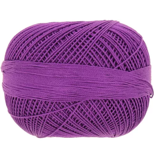 Cotton yarn Lizbeth size 20 - Dark Grape n°645 x192m