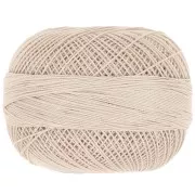 Cotton yarn Lizbeth size 20 - Light Mocha Brown n°690 x192m