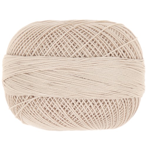 Cotton yarn Lizbeth size 20 - Light Mocha Brown n°690 x192m