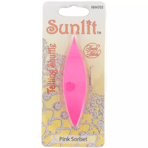 Navette - Tatting Shuttle Sunlit Pink Sorbet x1