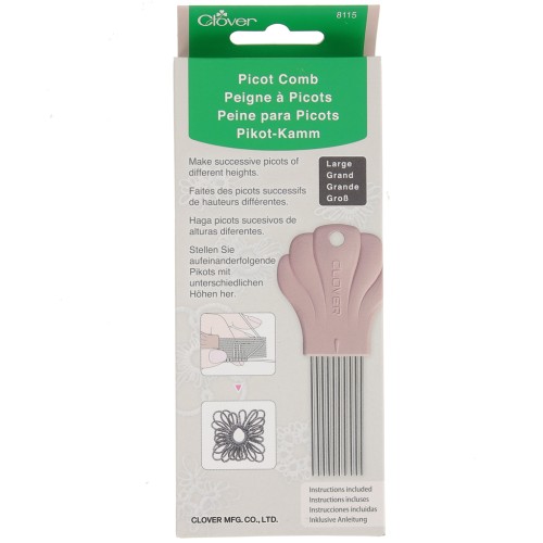 Frivolity Comb - Clover - Large n°8115 - Taupe x1
