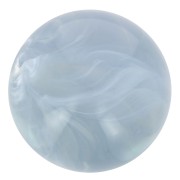 8mm Transparent resin bead - Blue grey marbled x10|raw }}