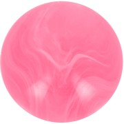 14mm Round opaque resin cabochon - Marbled vivid pink x1|raw }}