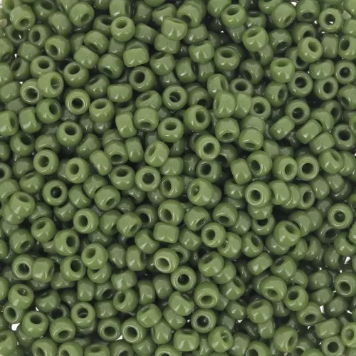 Miyuki Seed beads 11/0 501 - Opaque Avocado x8g