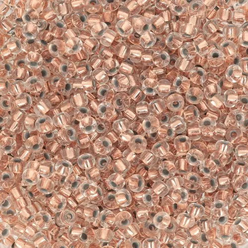 Miyuki Seed beads 11/0 197 - Crystal Copper Lined x8g