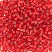 Miyuki Delica 10/0 DBM0602 - Dyed Silver Lined Red x8g