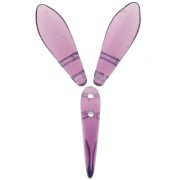 5x16mm Glass Dagger - Amethyst x50