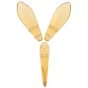 5x16mm Glass Dagger - Topaz x50