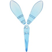 5x16mm Glass Dagger - Aquamarine x50|raw }}