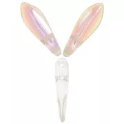 5x16mm Glass Dagger - Crystal AB x50