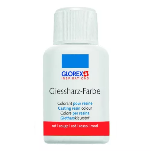 Liquid colorant for resin - Red x20ml