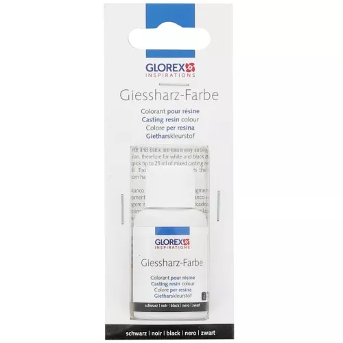 Liquid colorant for resin tinting - Black x20ml