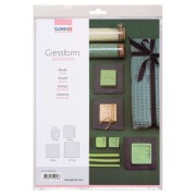 Set of 5 soap molds - Square - Transparent x1