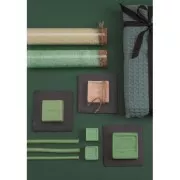 Set of 5 soap molds - Square - Transparent x1