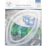 20x12cm Resin oval bag handle silicone mold x1