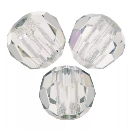 3mm Preciosa round faceted beads - Round Bead - Crystal Lagoon x20