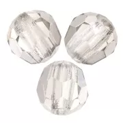 3mm Preciosa round faceted beads - Round Bead - Crystal Velvet x20