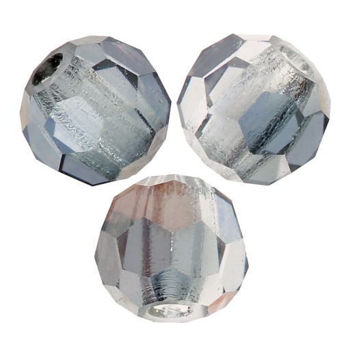 3mm Preciosa round faceted beads - Round Bead - Crystal Valentinite x20