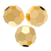 3mm Preciosa round faceted beads - Round Bead - Crystal Aurum Full x20|raw }}
