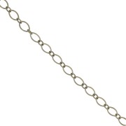 Chain  5mm bronze tone x1m