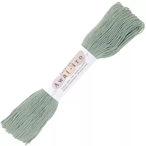 Embroidery thread for Japanese Sashiko technique - Olympus - Green Tea x40m