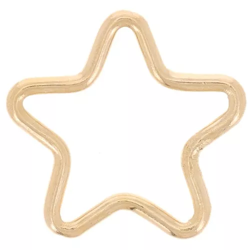 11mm star spacer - Gold filled x1