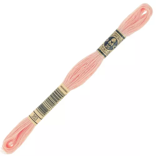 Embroidery thread DMC Mouliné Spécial 117 MC - Sand Rose (353) x8m
