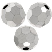 4mm Preciosa round faceted beads - Round Bead - Crystal Labrador Full x20