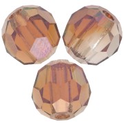 4mm Preciosa round faceted beads - Round Bead - Crystal Venus x20