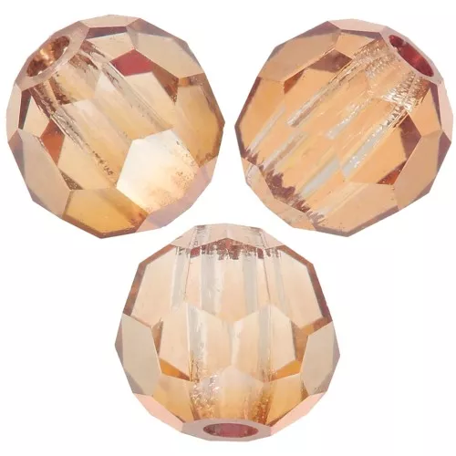4mm Preciosa round faceted beads - Round Bead - Crystal Celsian x20