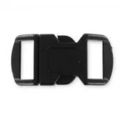 Quick release buckles 12 mm Black x6