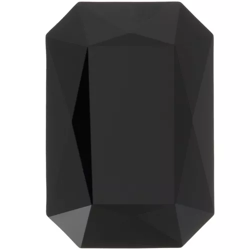 PureCrystal 4627 Rectangle Fancy Stone 27x18,5mm Jet