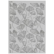 97x68mm Moiko texture plate for polymer clay - Ginkgo pattern x1|raw }}