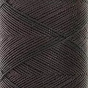 0.6mm Slam Cord flat waxed polyester thread for micro macramé - burgundy x100m