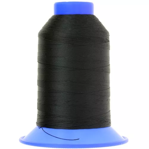 Penny Gold polyester thread - Size 40 - Black n°0005 x1200m