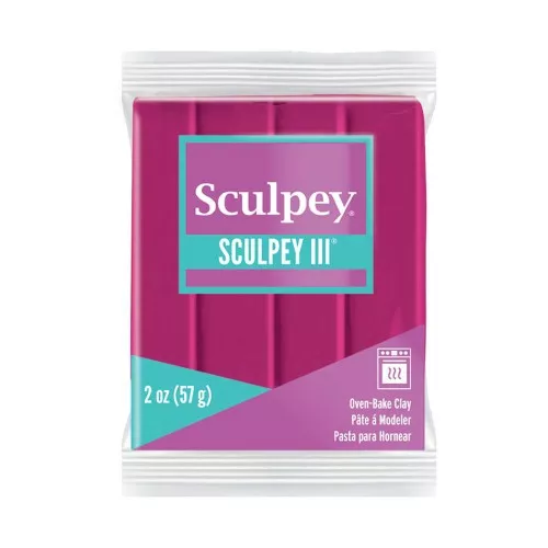 Sculpey III clay 57 gr - Berry (n°543) x1